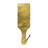 Paddle Daddy Elegant Playful Spanking Paddle with Shimmering Gold Cut-Out Whips & Paddles